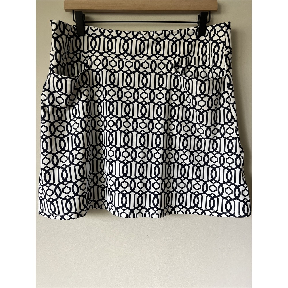 Jude Connally Sonia Jude Cloth Skort Women's Size L Golf Pickleball